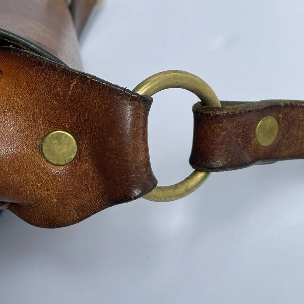 SOLD🔥Beautiful Vintage Leather Satchel - Picture 6 of 9